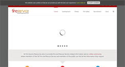 Desktop Screenshot of fireservice.co.uk