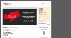 Desktop Screenshot of fireservice.bz